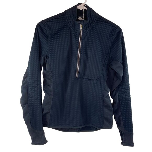 Nike Sphere Thermal Womens Black Half-Zip Pullover Jacket Size S 83j - Picture 1 of 9